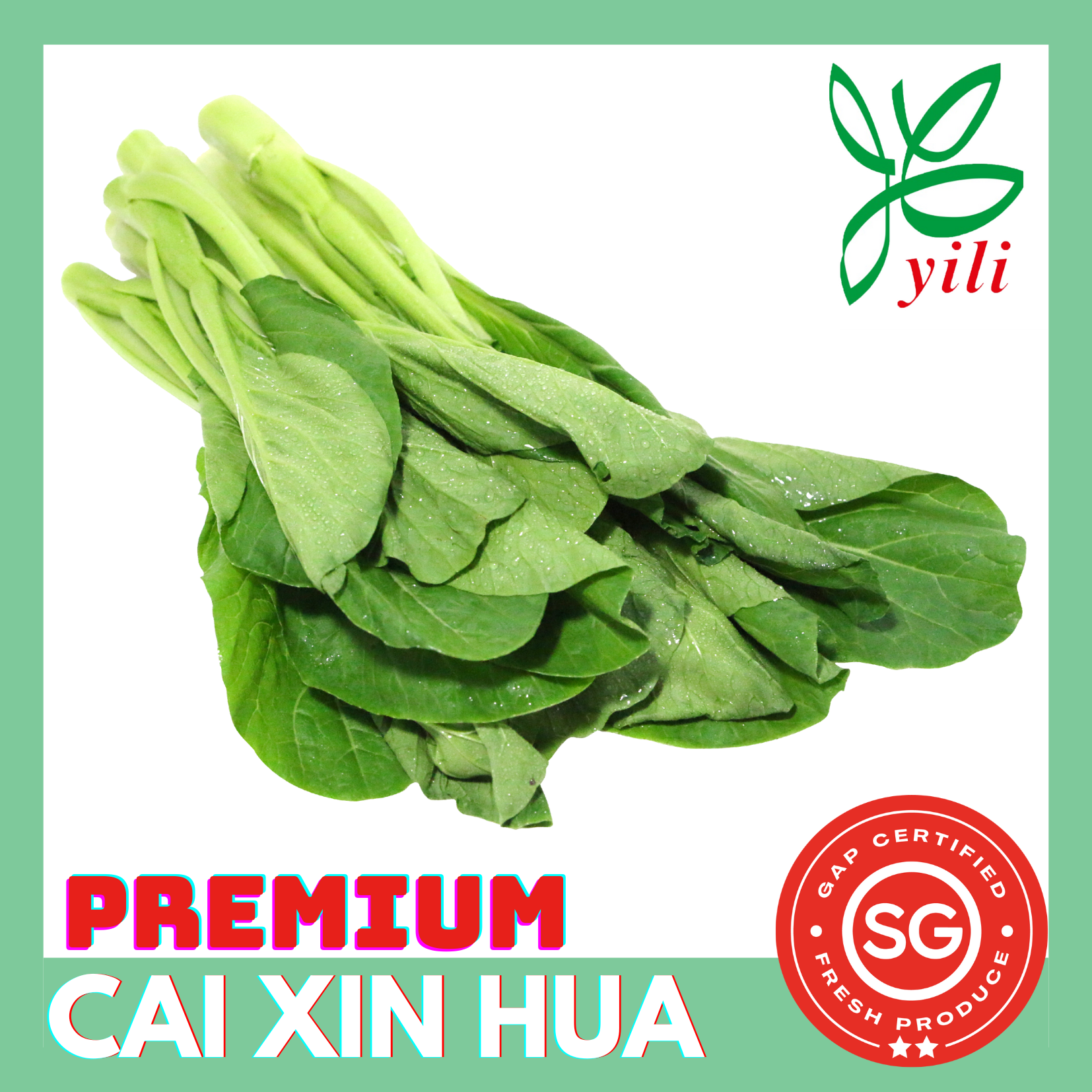 SG Locally Grown - Fresh Premium Cai Xin Hua 菜心花_0