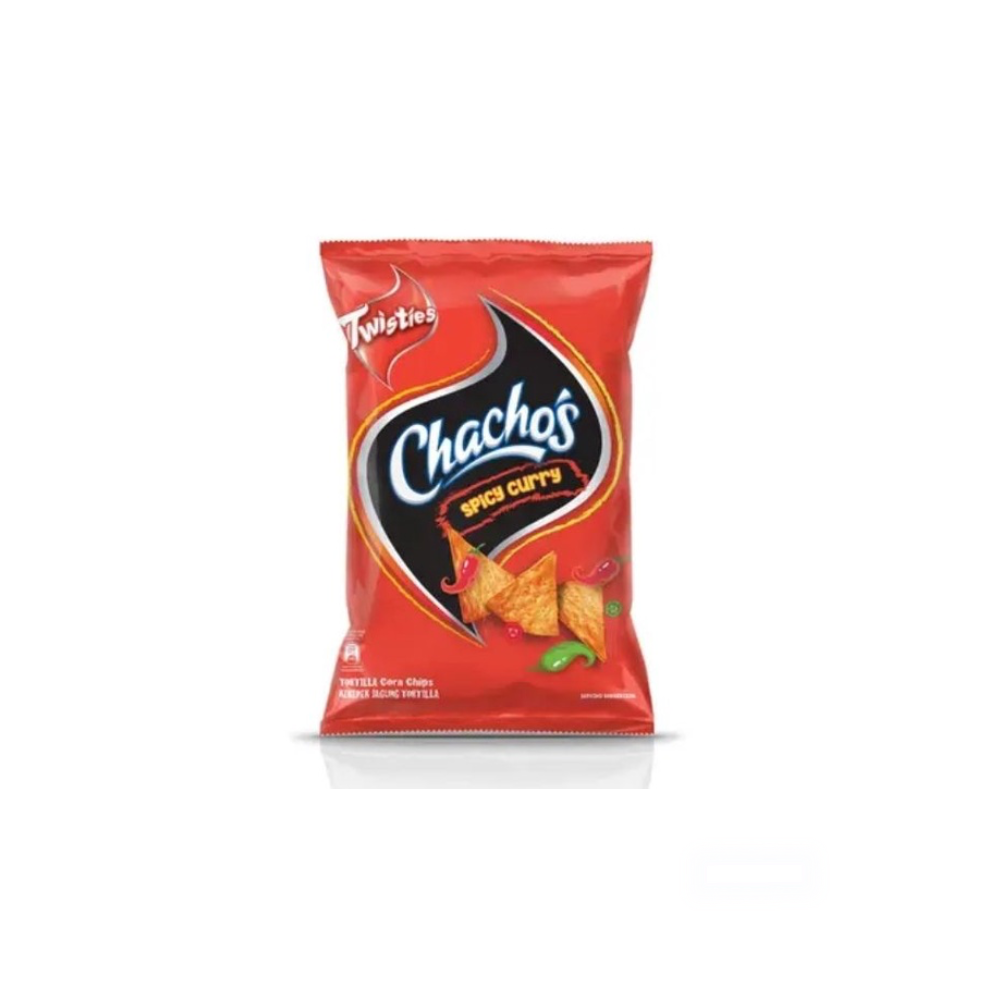 CHACHOS SPICY CURRY CHIPS 70G_0