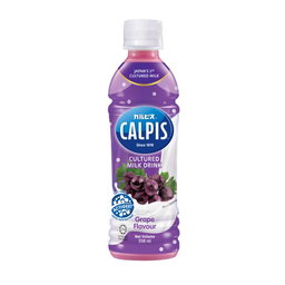 CALPIS SMOOTH MILK DRINK GRAPE 350ML BOT