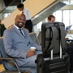 Business Smart Laptop Bag - Black