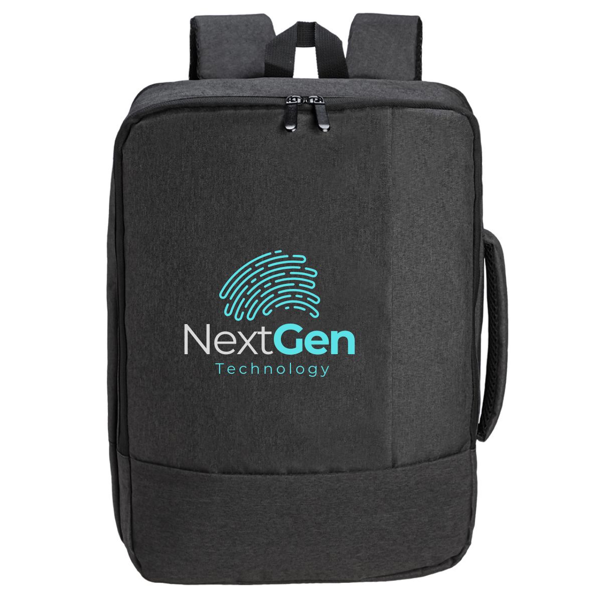 Business Smart Laptop Bag - Black_2