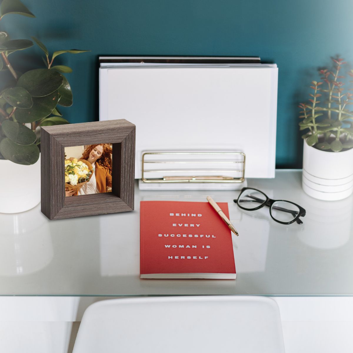 Wooden Slip Frame Small - Brown_1