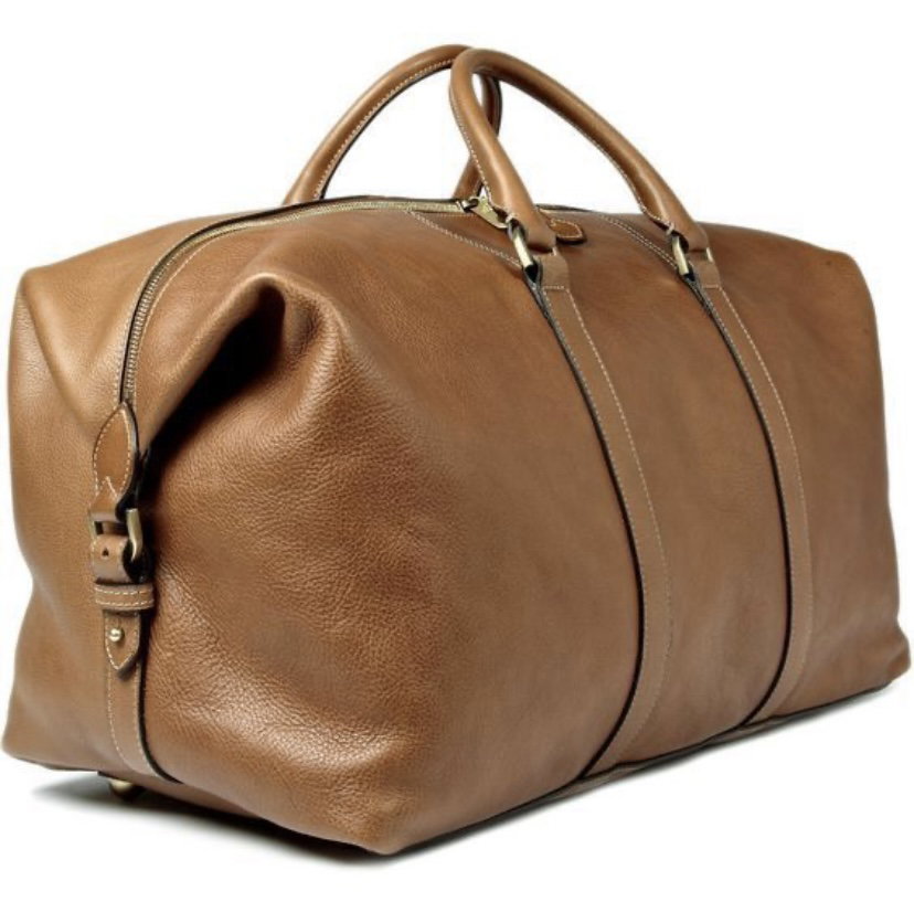 Brown Cow Leather Handbag _0