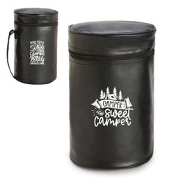Chester Flask & Mug Set - Black