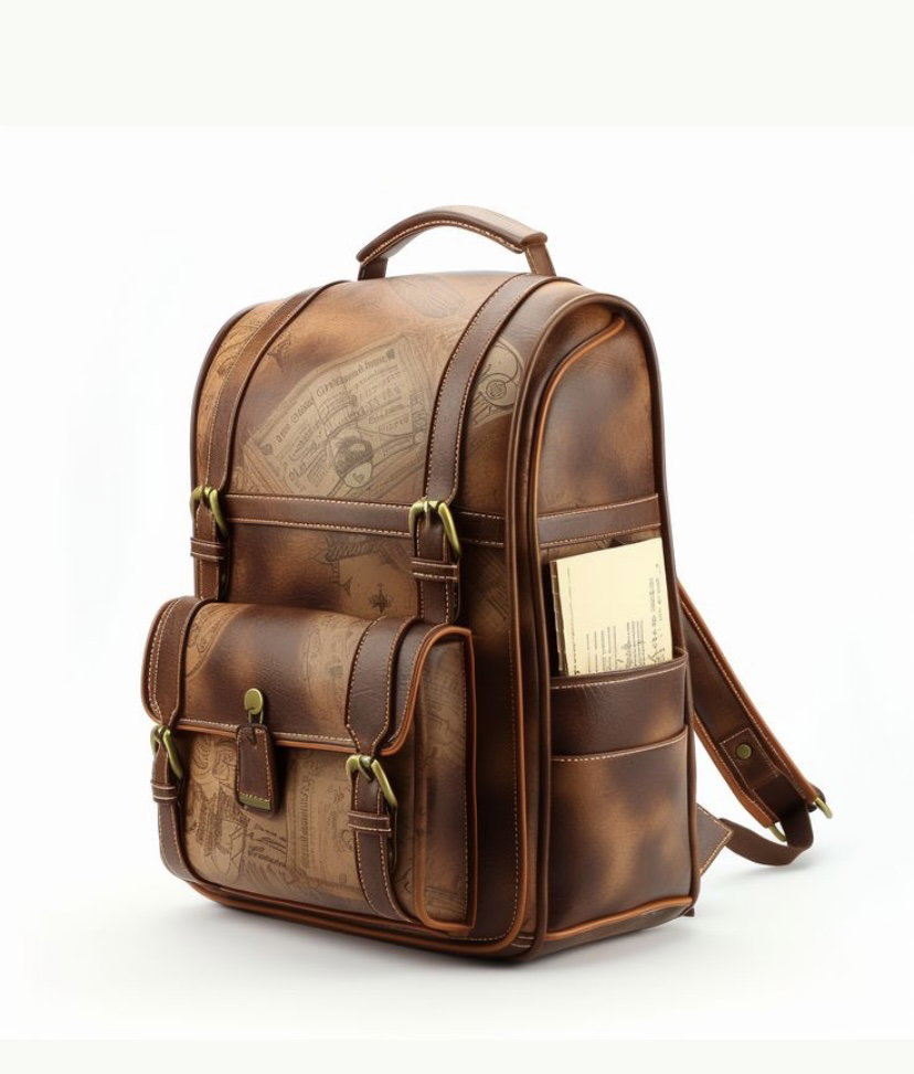 Leather Artist Backpack