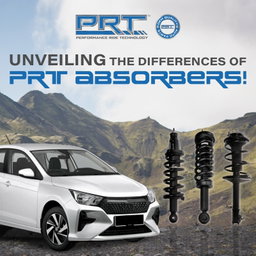 PRT Shock Absorber Rear RH&LH - Honda HR-V/Vezel RU1 RU3 Hybrid