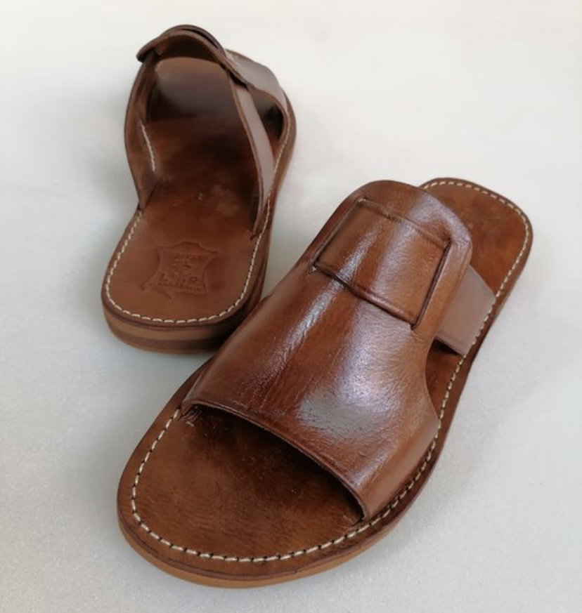 Strap Leather Dress Sandals_0