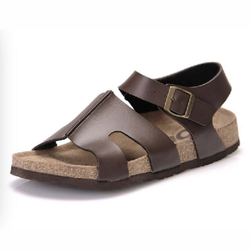 Travel Leather Sandals for Men