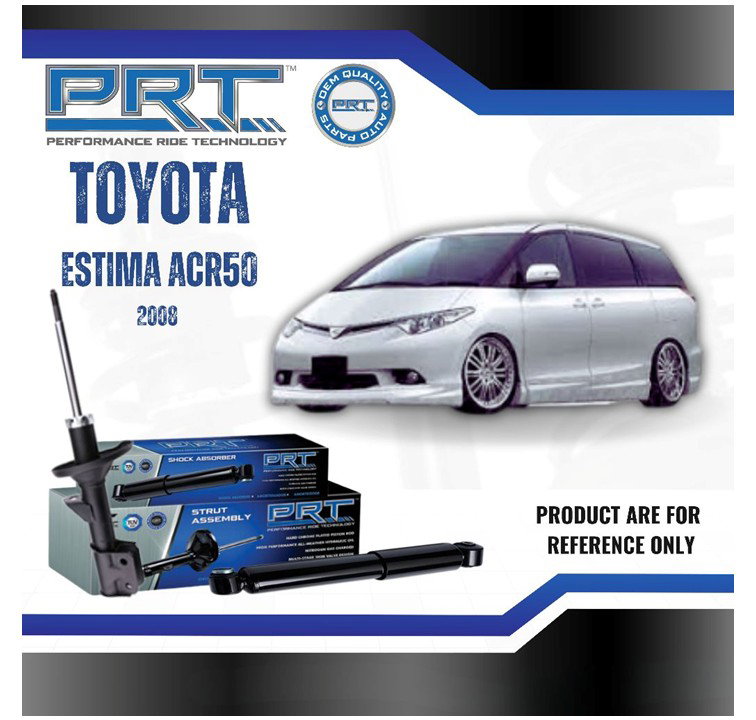 PRT Shock Absorber Front RH/LH - Toyota Alphard ANH20, Vellfire GGH20, Estima ACR50_1