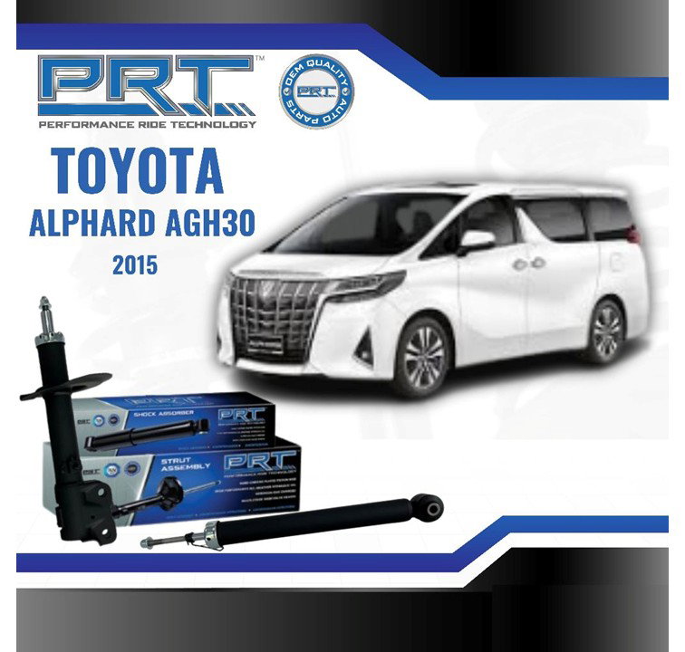PRT Shock Absorber Rear LH&RH - Toyota Alphard ANH20, Vellfire GGH20, Estima ACR50_3