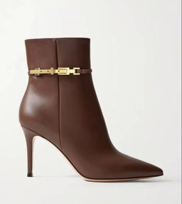 Velvet Edge Heeled Boots