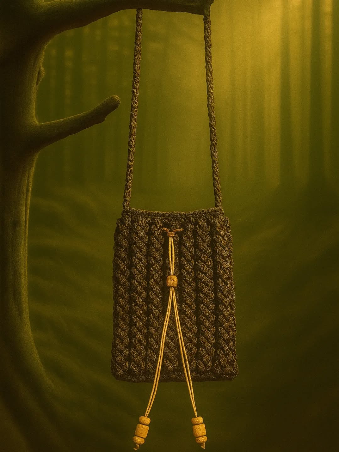Forest Coil Phone Carrier