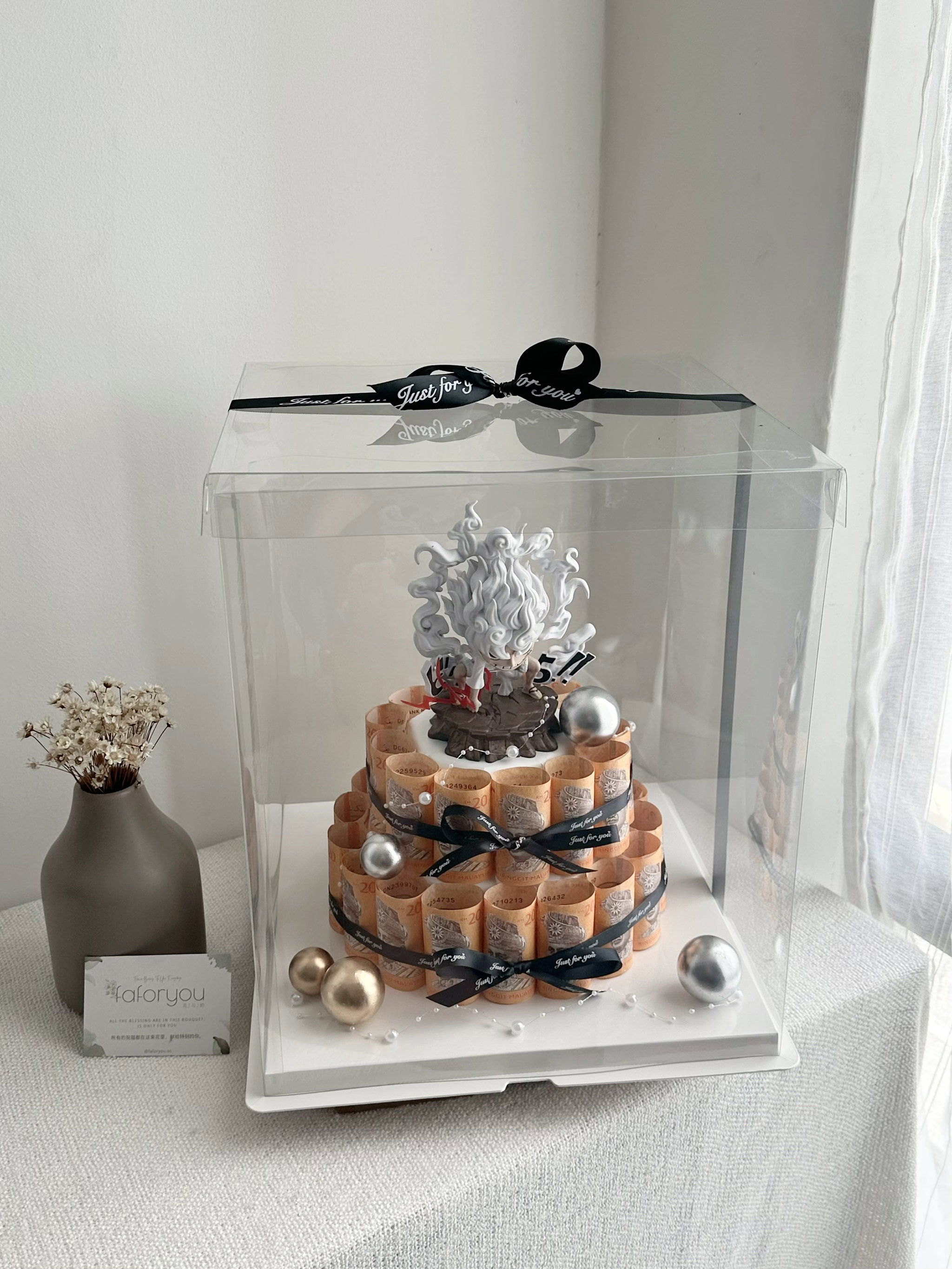 ( pre-order) Customized 35pcs Money Cake Box_1