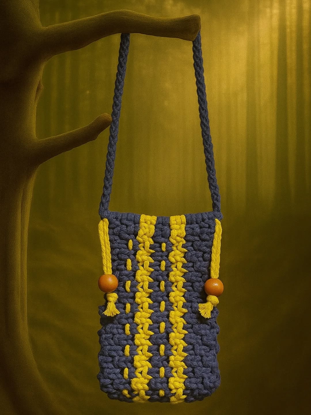 Bumble Stripes Phone Carrier