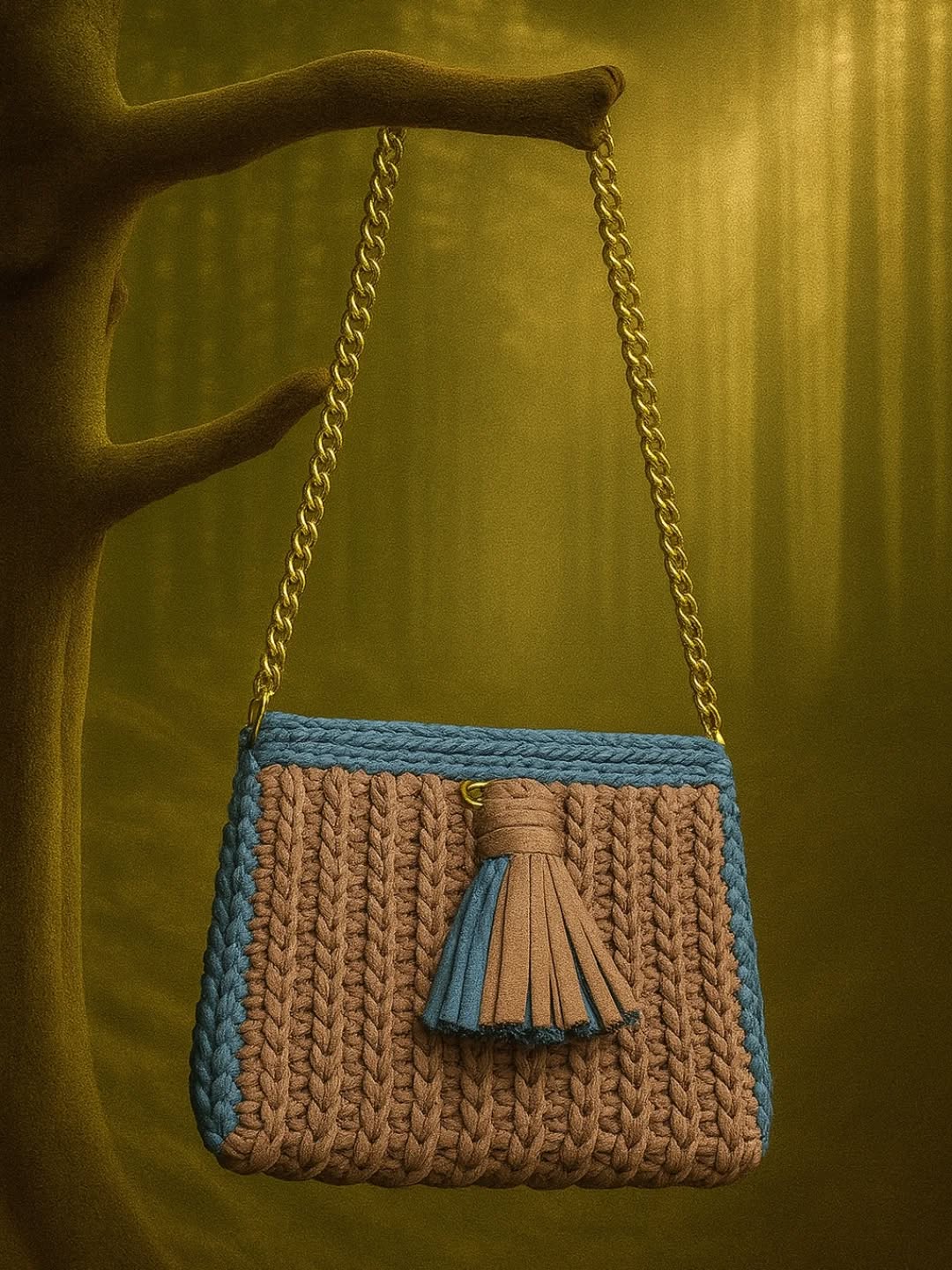 Earth & Sky Macramé Bag_0