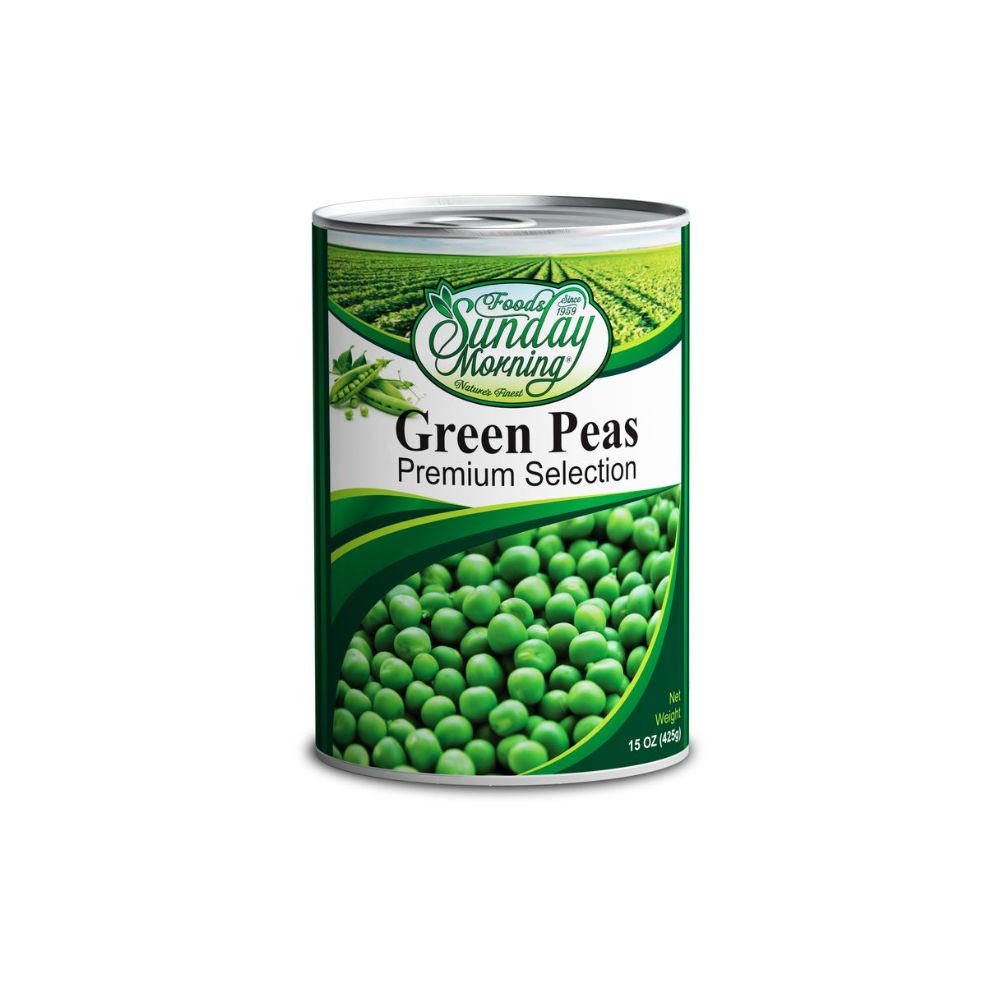 TLC GREEN PEAS 425G