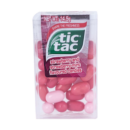 TIC TAC CANDY STRAWBERRY (PINK) 14.5G