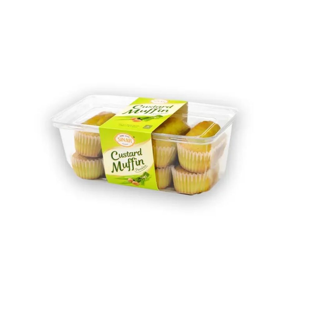 SINAR CUSTARD MUFFIN PANDAN 220G