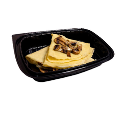Crepas de champiñones gratinados (325 kcal)