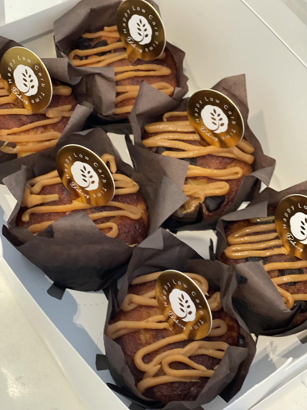 Banana Caramel Muffins