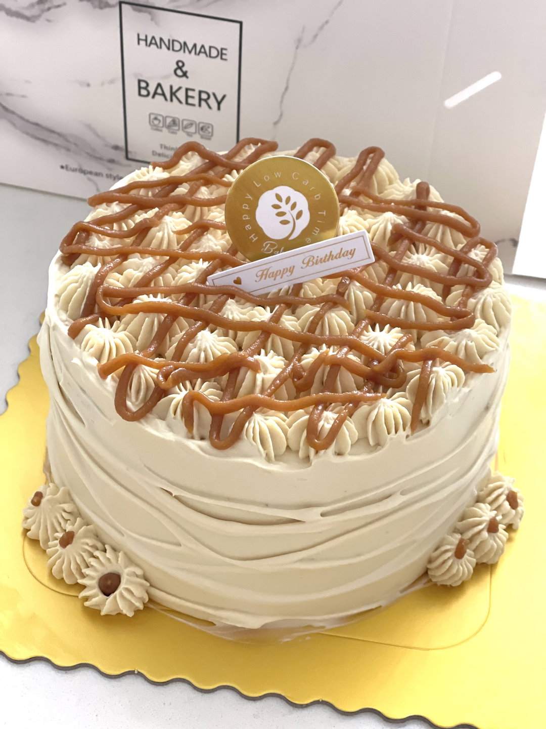 Pandan โGula Melakaโ Cake