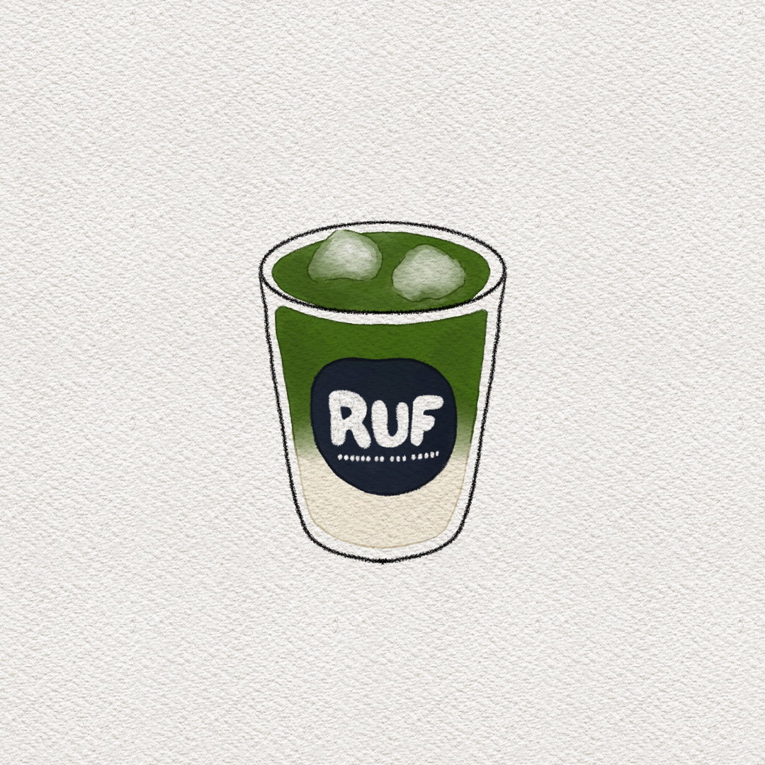 Strong Matcha Latte (Iced)