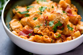 Macaroni and Cheese with Chicken and Bacon (Monday)