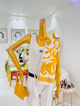 Lenço Versace - Gold barroco 