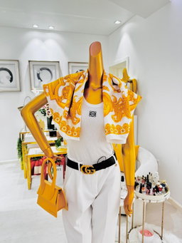Lenço Versace - Gold barroco 