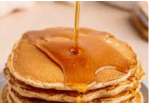 Trio Pancakes with Maple & Butter_0
