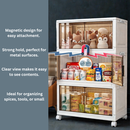 FOLDABLE MULTI STORAGE CABINET - 70 CM (KABINET BOLEH LIPAT)