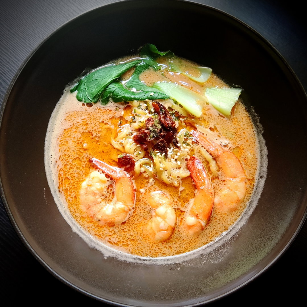 Scallion Shrimp Ramen