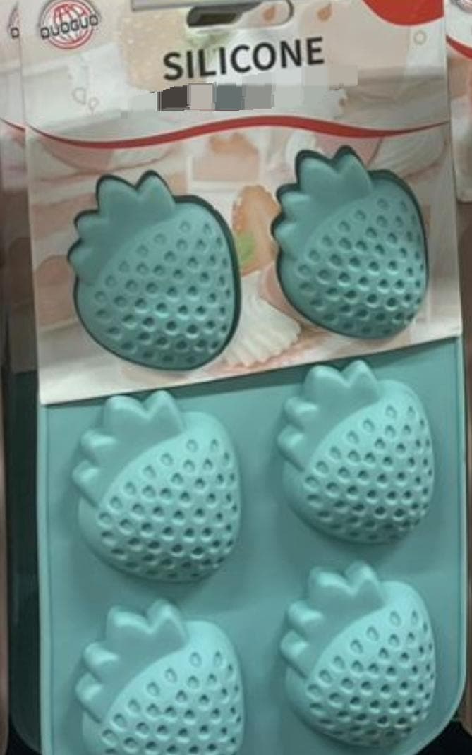 Molde fresas jabón pequeño _0