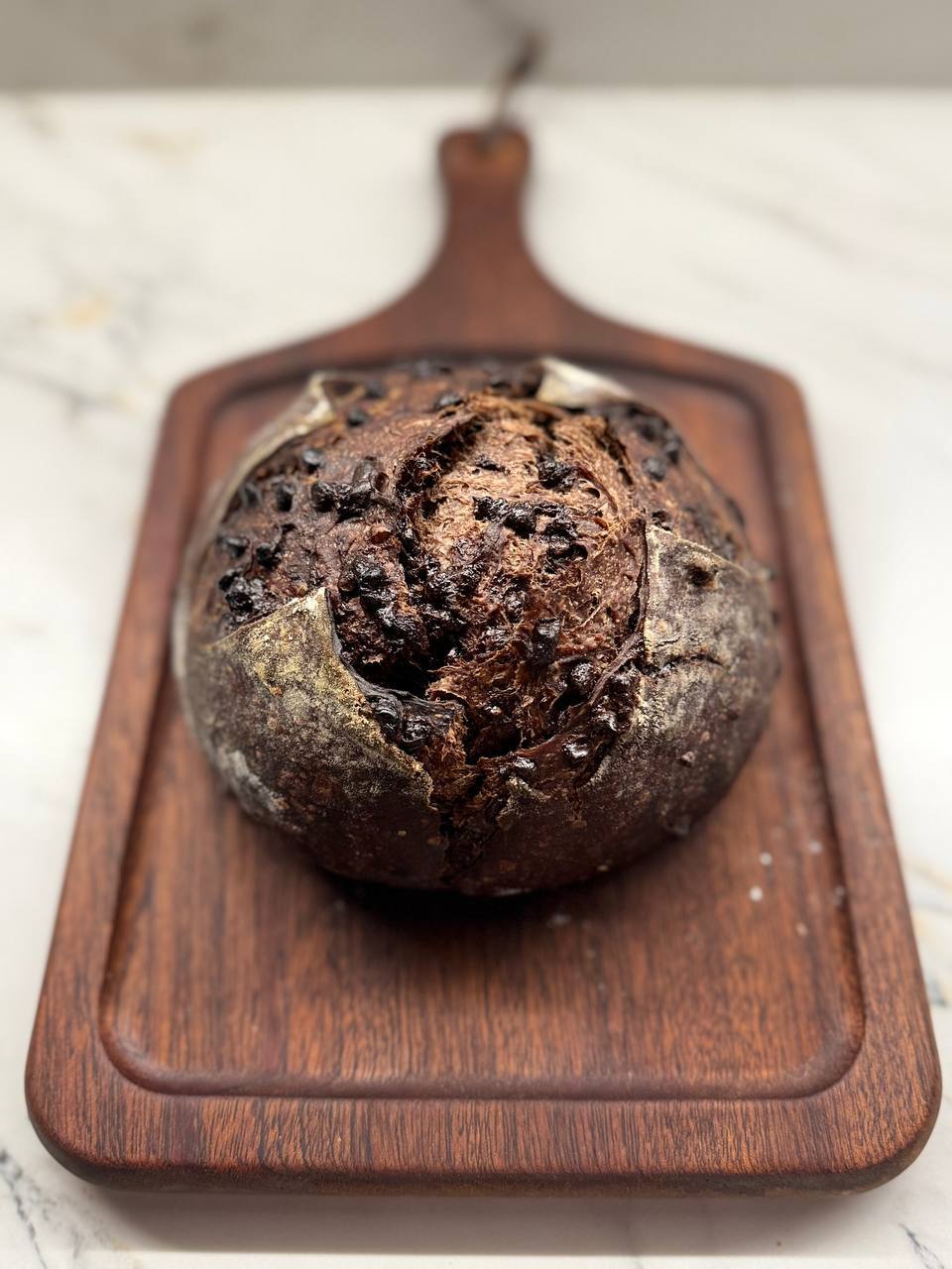 Double Chocolate Sourdough Loaf_0