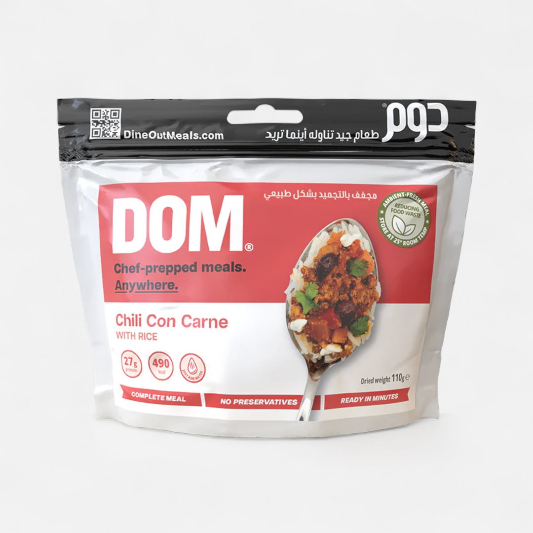 DineOutMeals Chili Con Carne with Rice 250g