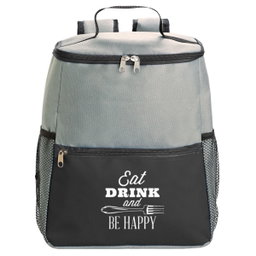 2 Tone Backpack Cooler Bag�