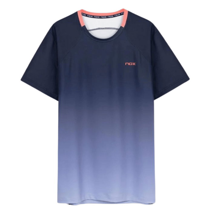 NOX Men's Pro Fit Naval Blue Degraded T-Shirt_0