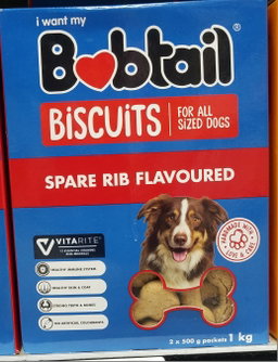 Bobtail Biscuits Spare Rib 1kg