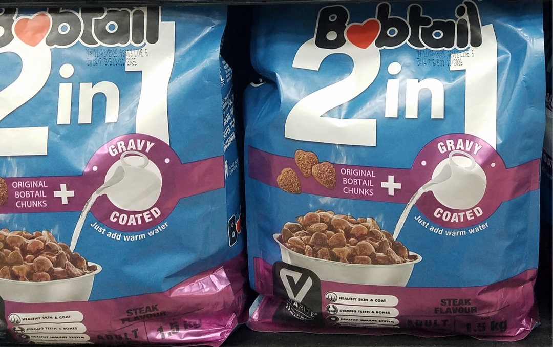 Bobtail Chunks 2in1 Gravy Steak Flav. Ad 1.5kg