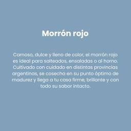 morrón Rojo