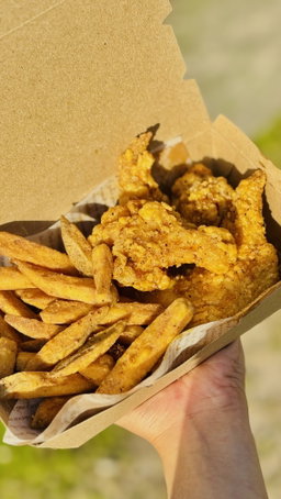 Combo (2PCS WING&DRUM WITH FRIES)