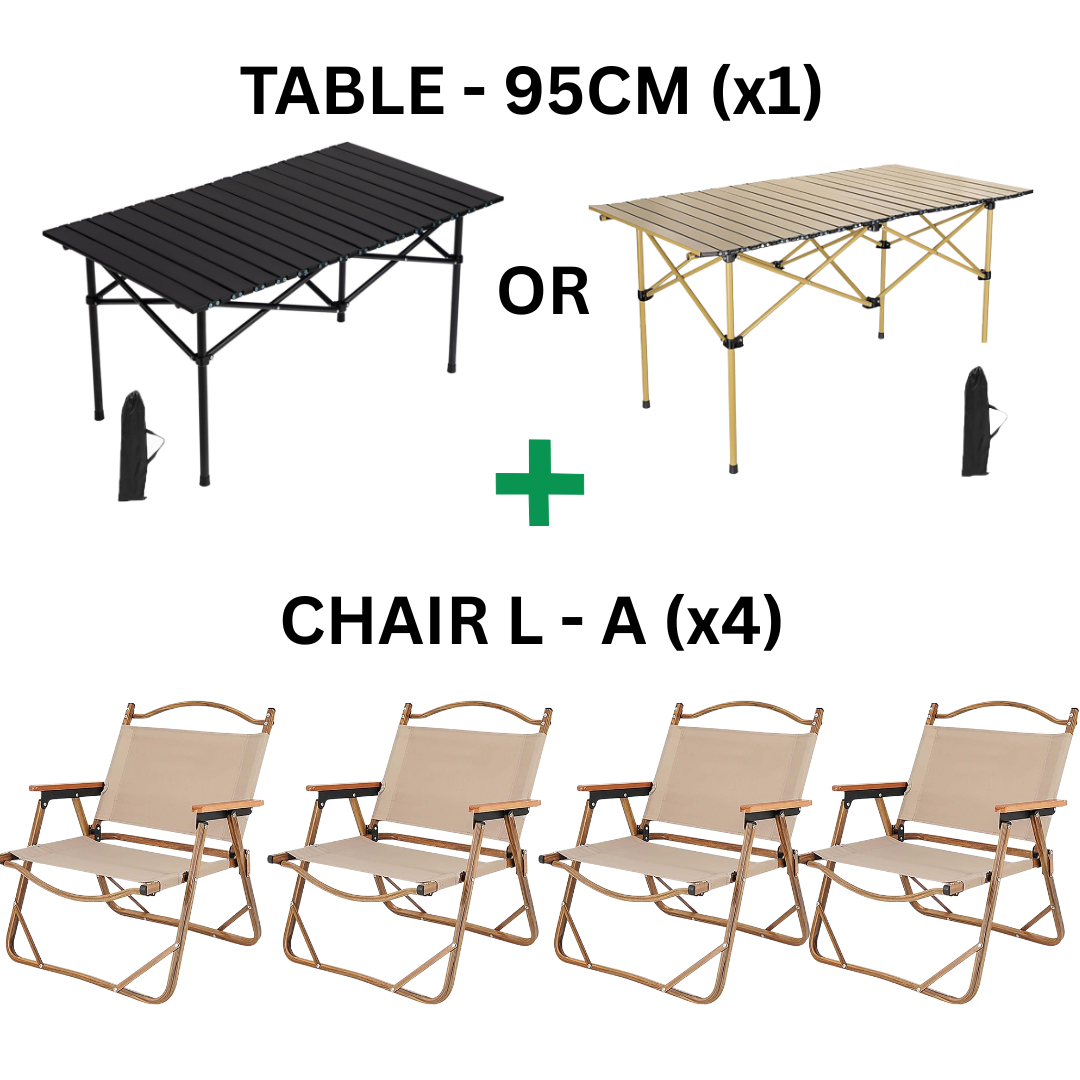 CAMPING SET CHAIR TABLE (4 PAX) (SET KERUSI BERKELAH)_26