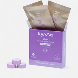 Kyma Lavender Glass Cleaner Refill Packs 35g (3 x 500ml)