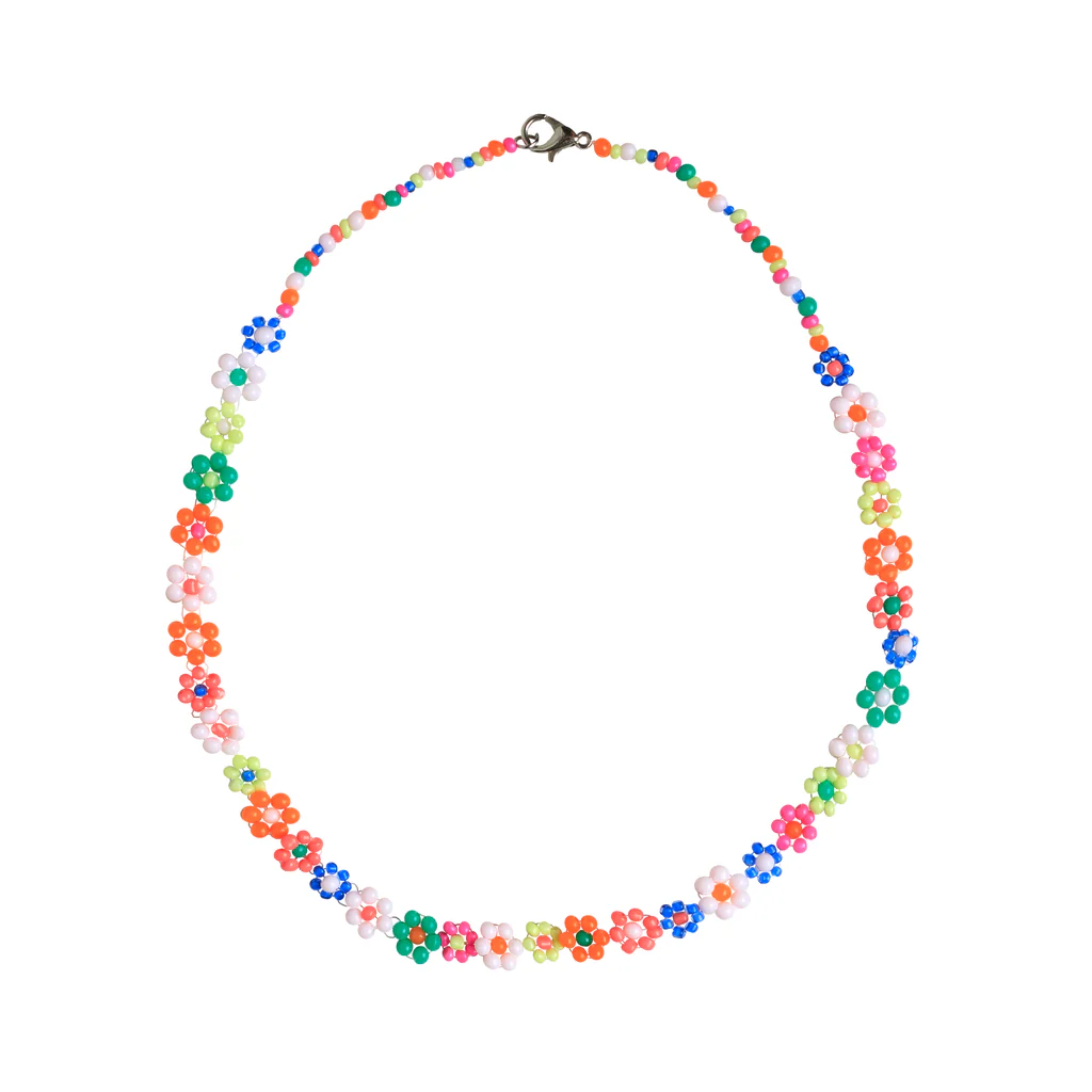 Flower Bead Necklace_0