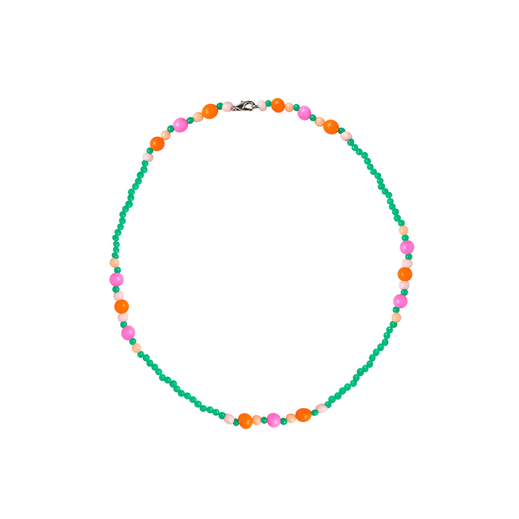 Green Bead Necklace_0