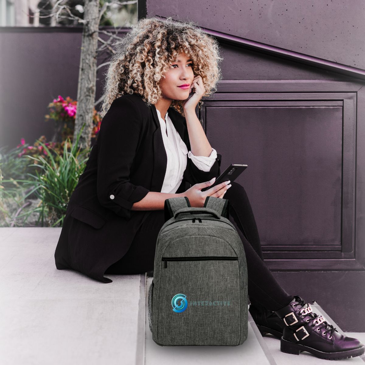 Corvelli Laptop Backpack - Black
