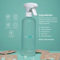 Kyma Aqua Multi Surface Cleaner 500ml (Single Bottle Box 1pc + Refill, 115g)