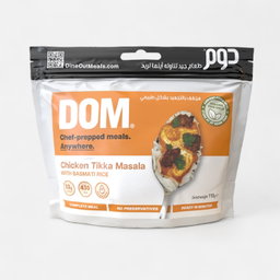 DineOutMeals Chicken Tikka Masala with Rice 250g