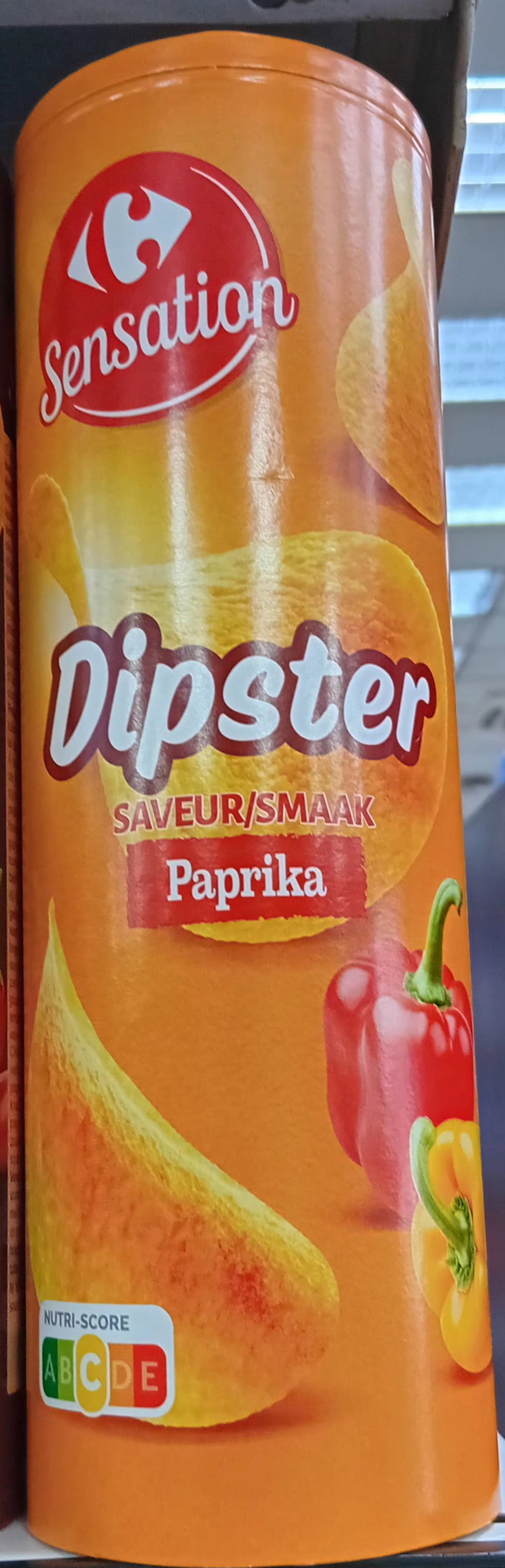 Crf Sens. Chips Tuil. Paprik 170gr