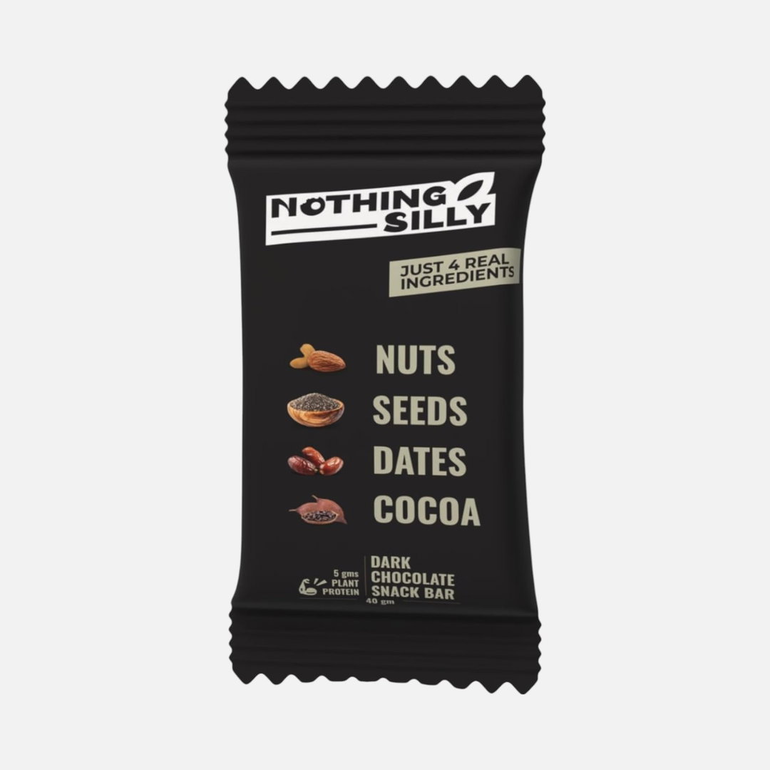 Nothing Silly Dark Chocolate 40g
